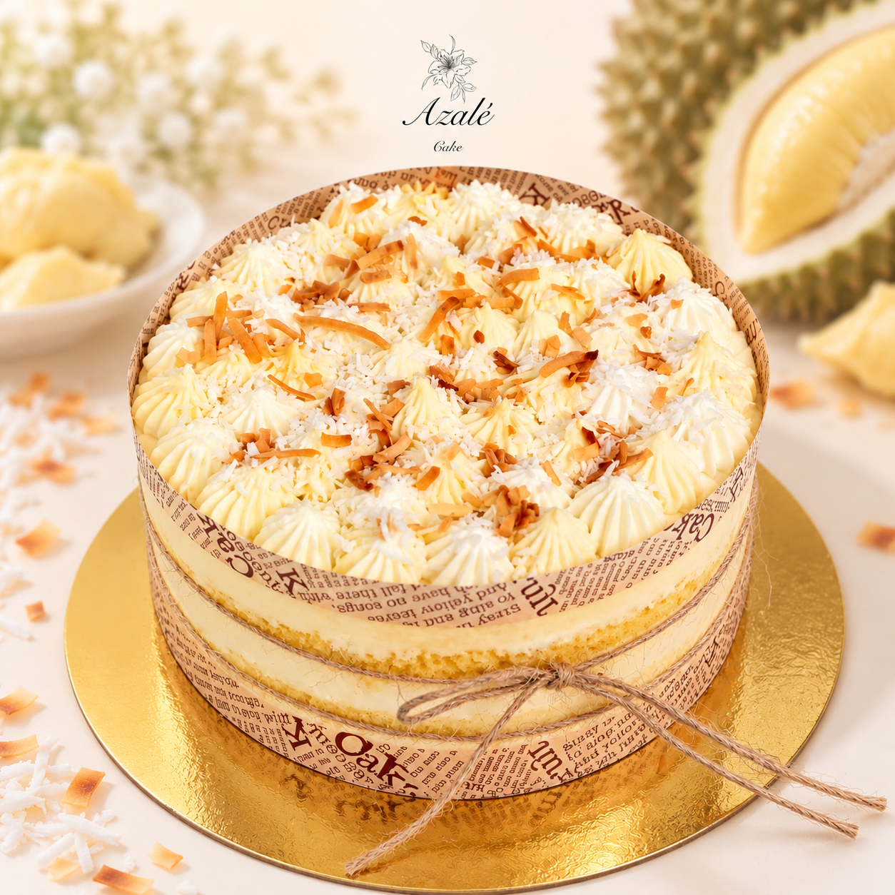Durian Cream Cake